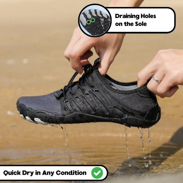 Nexor | Men’s breathable barefoot sneakers with responsive grip